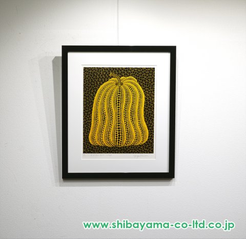 草間彌生「かぼちゃMT」シルクスクリーン :: 絵画買取・販売