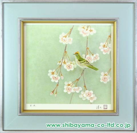 上村淳之「小さな四季より『春光』」リトグラフ :: 絵画買取
