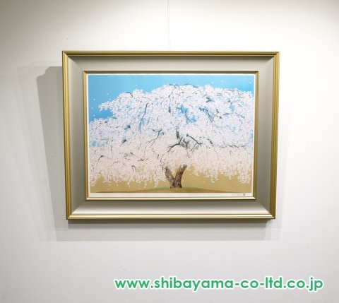 中島千波「高台寺の枝垂桜」 中島千波 高台寺の枝垂桜 | 絵画など美術品の販売と買取 | 東京
