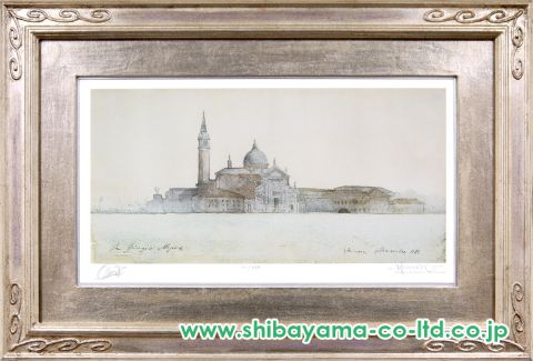 ホアキン・トレンツ・リャド「サン・ジョルジオ・マッジョーレ San Giorgio Maggiore」ミクストメディア