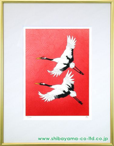 加山又造 【濤】木版画 加山又造「濤」木版画 :: 絵画買取・販売 - シバヤマ