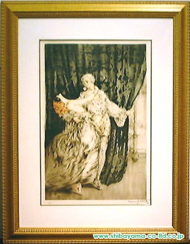 ルイ・イカール「カサノヴァ Casanova」エッチング :: 絵画買取・絵画 