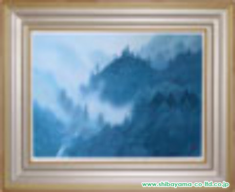 東山魁夷「山嶺湧雲」リトグラフ＋新復刻画 :: 絵画買取・絵画販売専門 