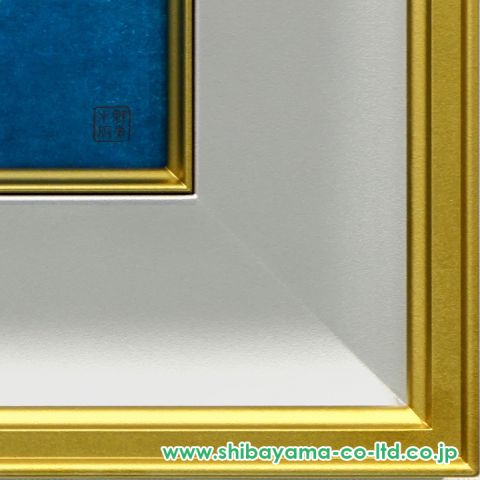 東山魁夷、【春兆】、希少な額装用画集画、新品高級額 額装付、状態良好 東山魁夷、【雪降る】、希少な額装用画集画、新品高級額 額装付