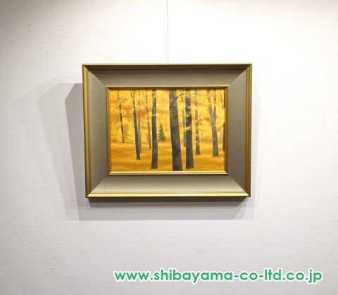 東山魁夷「秋燿」木版画 :: 絵画買取・販売 - シバヤマ