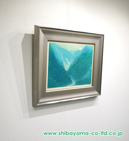 東山魁夷「雲上がる峡」リトグラフ :: 絵画買取・販売 - シバヤマ