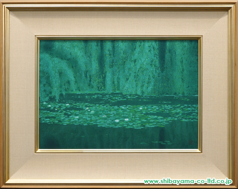 東山魁夷「沼の静寂」木版画