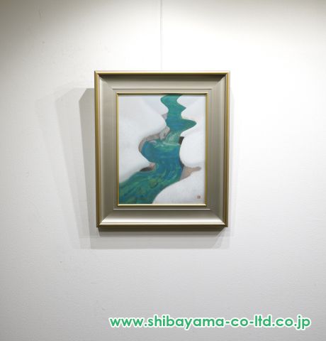 東山 魁夷、静唱、希少画集画、新品額装付、状態良好