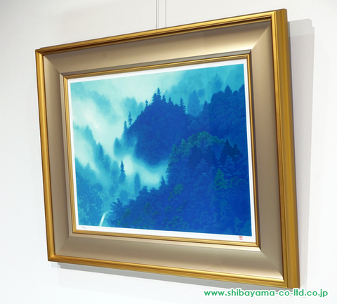 東山魁夷「山嶺湧雲」リトグラフ :: 絵画買取・絵画販売専門店 - 株式会社シバヤマ