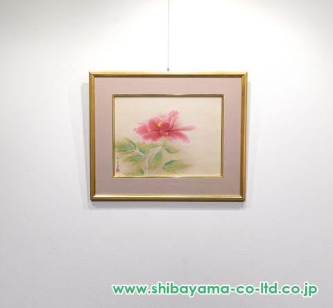 速水御舟「牡丹」木版画 :: 絵画買取・販売 - シバヤマ