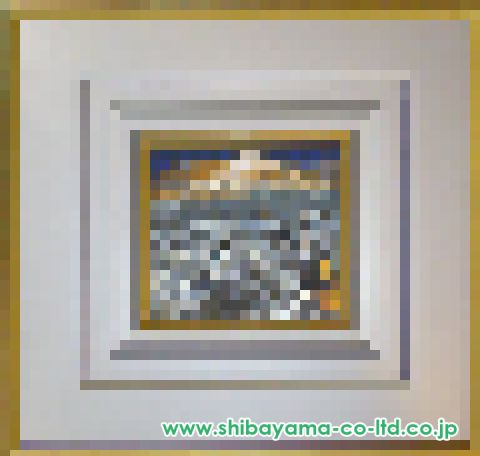 後藤純男「新雪朝富士」日本画 F0号