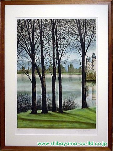 ジャック・デペルト「城」リトグラフ :: 絵画買取・販売 - シバヤマ