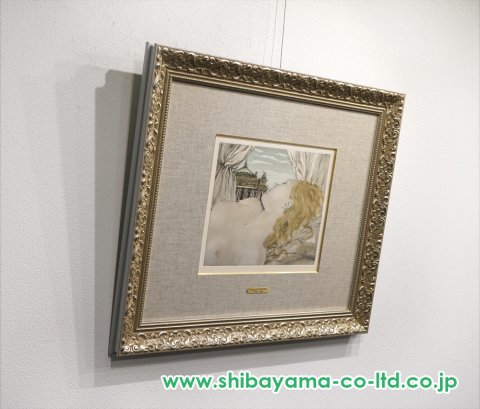 藤田嗣治、「オペラ座の夢」、希少画集画、状態良好、新品高級額装付 藤田嗣治、【オペラ座の夢】、希少画集画、新品高級額・額装付