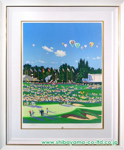 【SALE／55%OFF】 ヒロ・ヤマガタ「ライダーカップ」シルクスクリーン :: 絵画買取 コレクション
