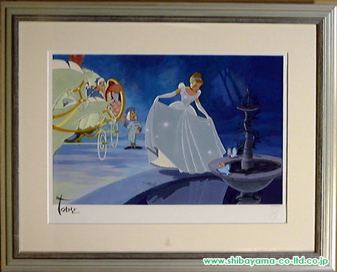 ウォルト・ディズニー「魅惑のドレス」セル画 :: 絵画買取・絵画販売 