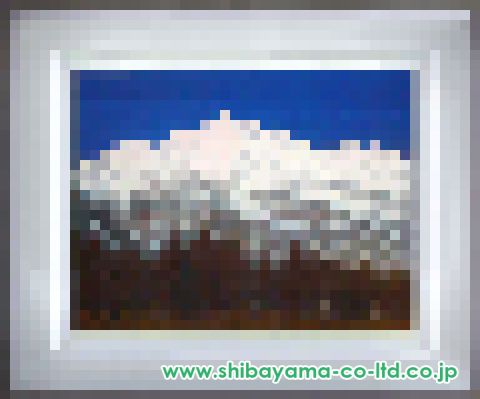 遠山幸男「乗鞍岳快晴」日本画 F10号 :: 絵画買取・販売 - シバヤマ
