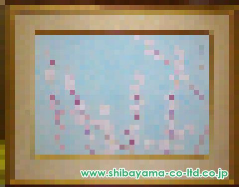 福田平八郎「梅」日本画 20号 :: 絵画買取・販売 - シバヤマ
