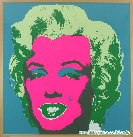 【真作】【WISH】アンディ・ウォーホル Andy Warhol「Marilyn Monroe 11.26」シルクスクリーン◆マリリン サンデーモーニング版#24042708