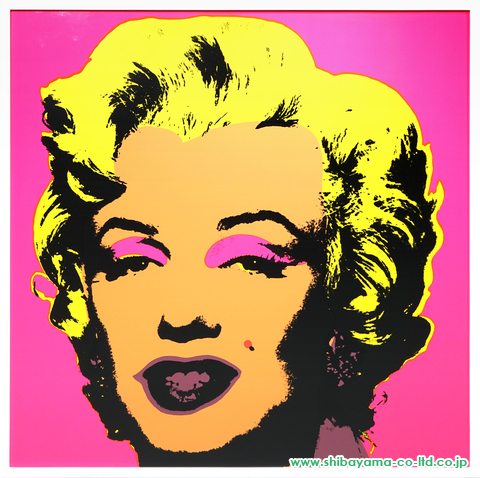 【真作】【WISH】アンディ・ウォーホル Andy Warhol「Marilyn Monroe 11.26」シルクスクリーン◆マリリン サンデーモーニング版#24042708