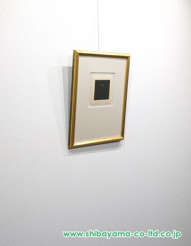 浜口陽三 【くるみ】 1982年 銅版画（浜口 陽三 「くるみ