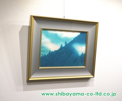東山魁夷「朝雲」木版画 :: 絵画買取・販売 - シバヤマ