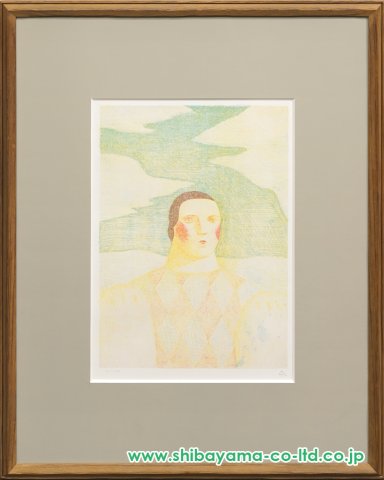 有元利夫「Les QUATRES SAISONS : 夏 #66」リトグラフ