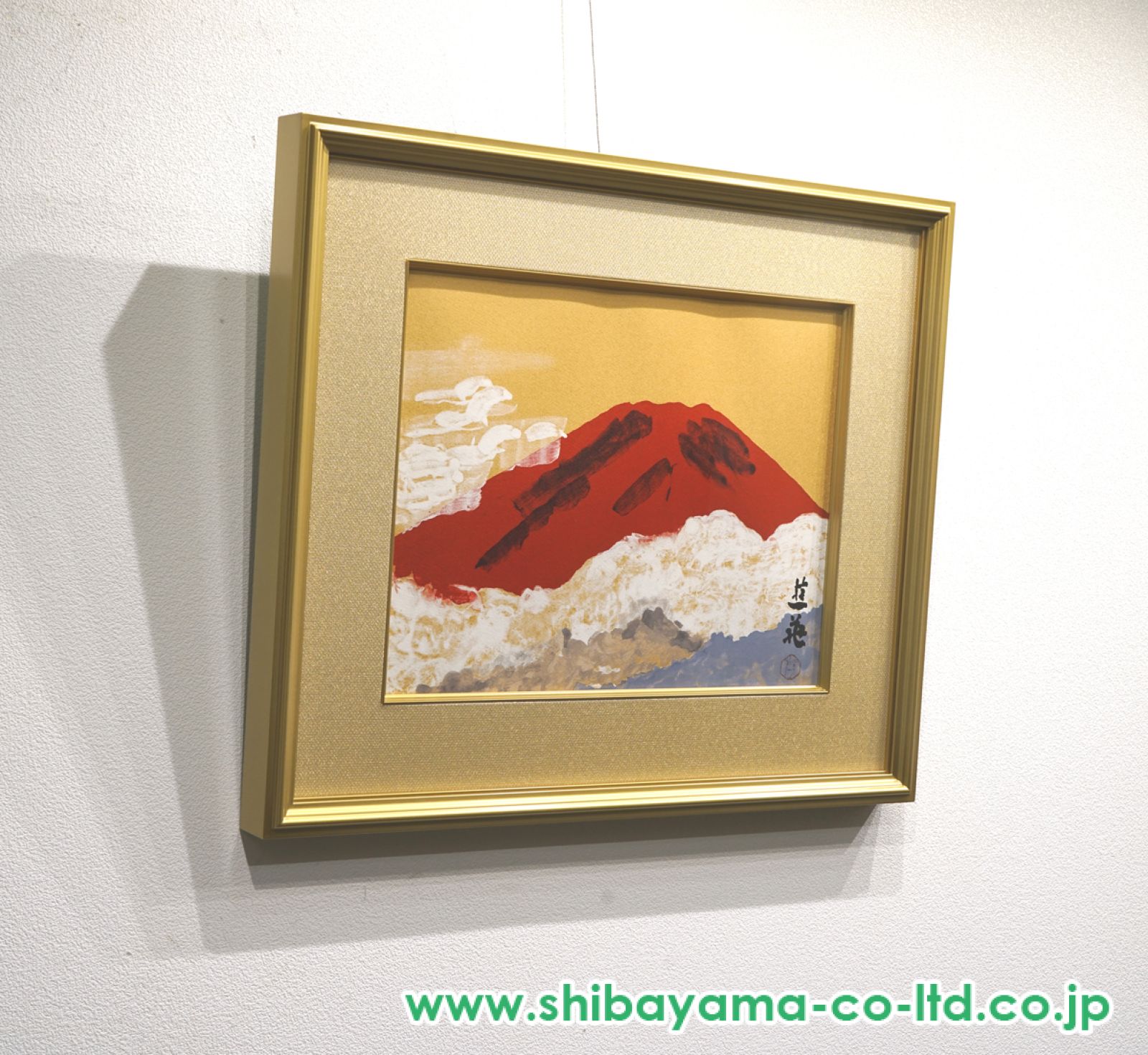 【真作保証】小倉遊亀「富士」百寿記念 日本画6号 直筆サイン 共シール有り 絵画 真作保証】小倉遊亀「富士」百寿記念 日本画6号 直筆サイン 共
