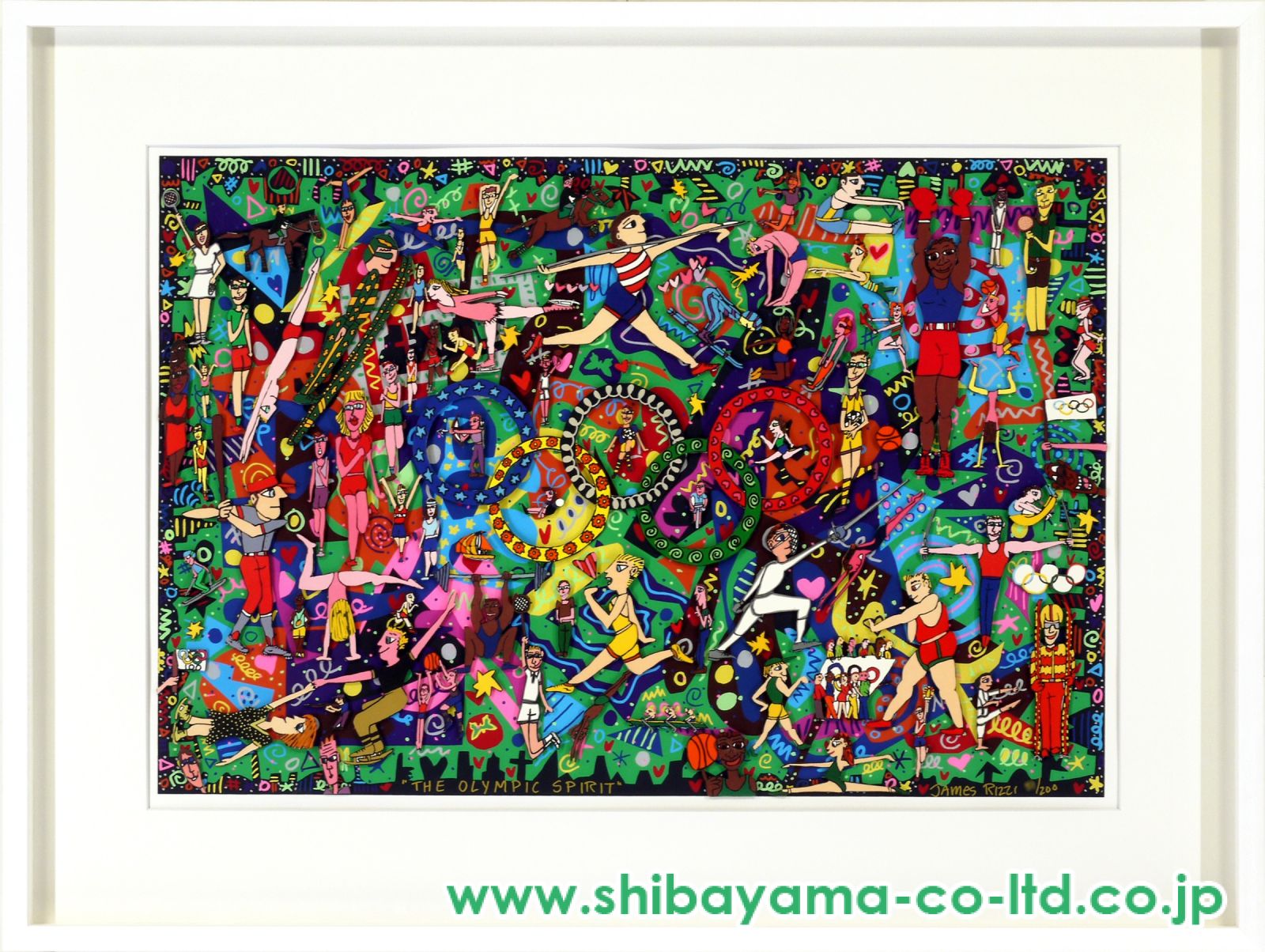 ジェームス・リジィ 3Dアート 作家直筆サイン 特別額装版 絵画 版画 真作保証 2025年最新】Yahoo!オークション -ジェームスリジィ(版画)の中古