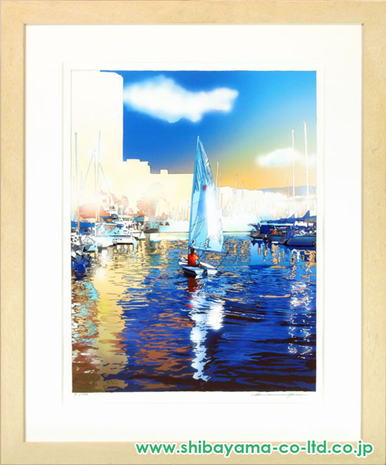 鈴木英人「ディンキーの少年」EMグラフ :: 絵画買取・販売