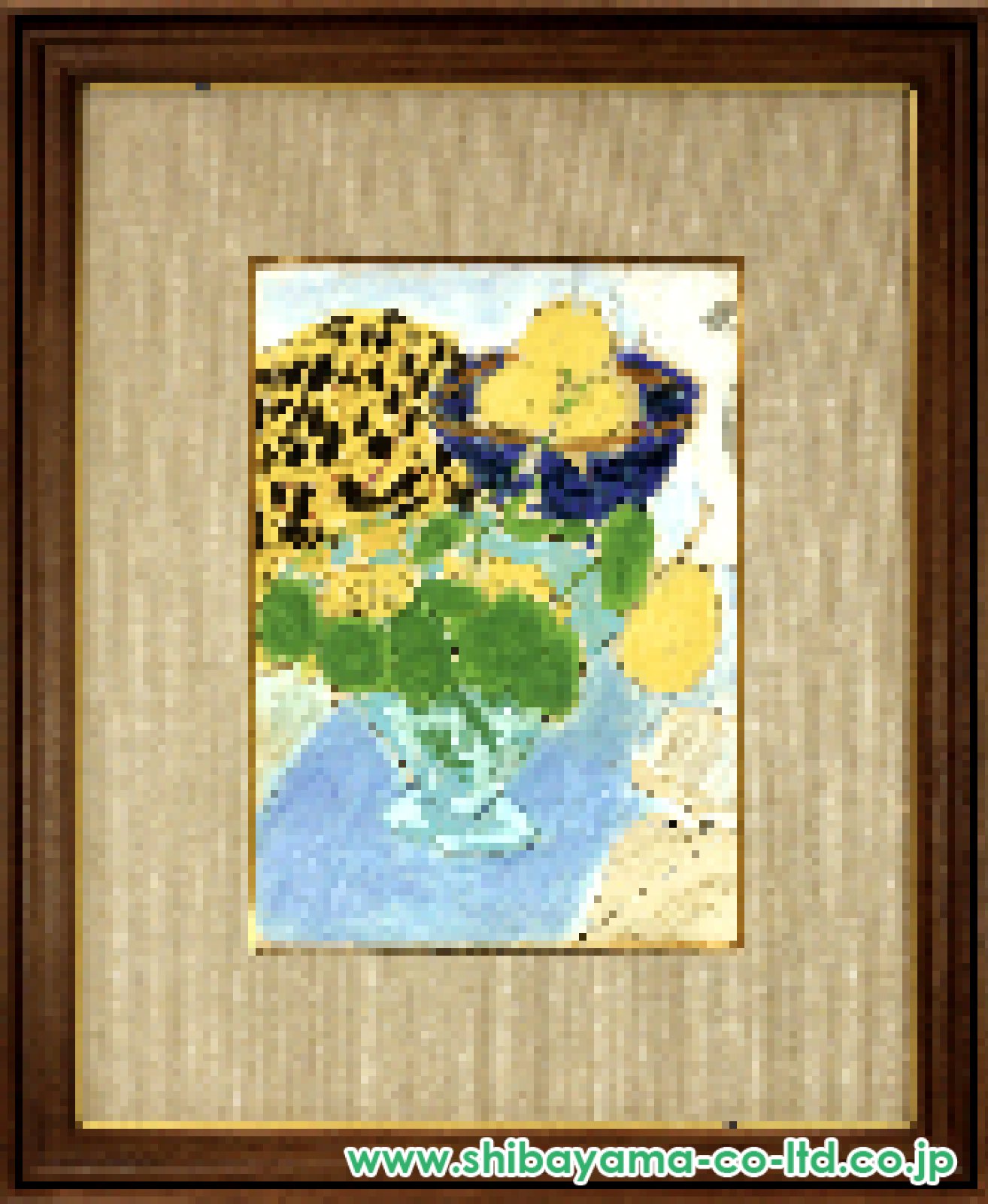三岸節子「静物」パステル :: 絵画買取・販売 - シバヤマ