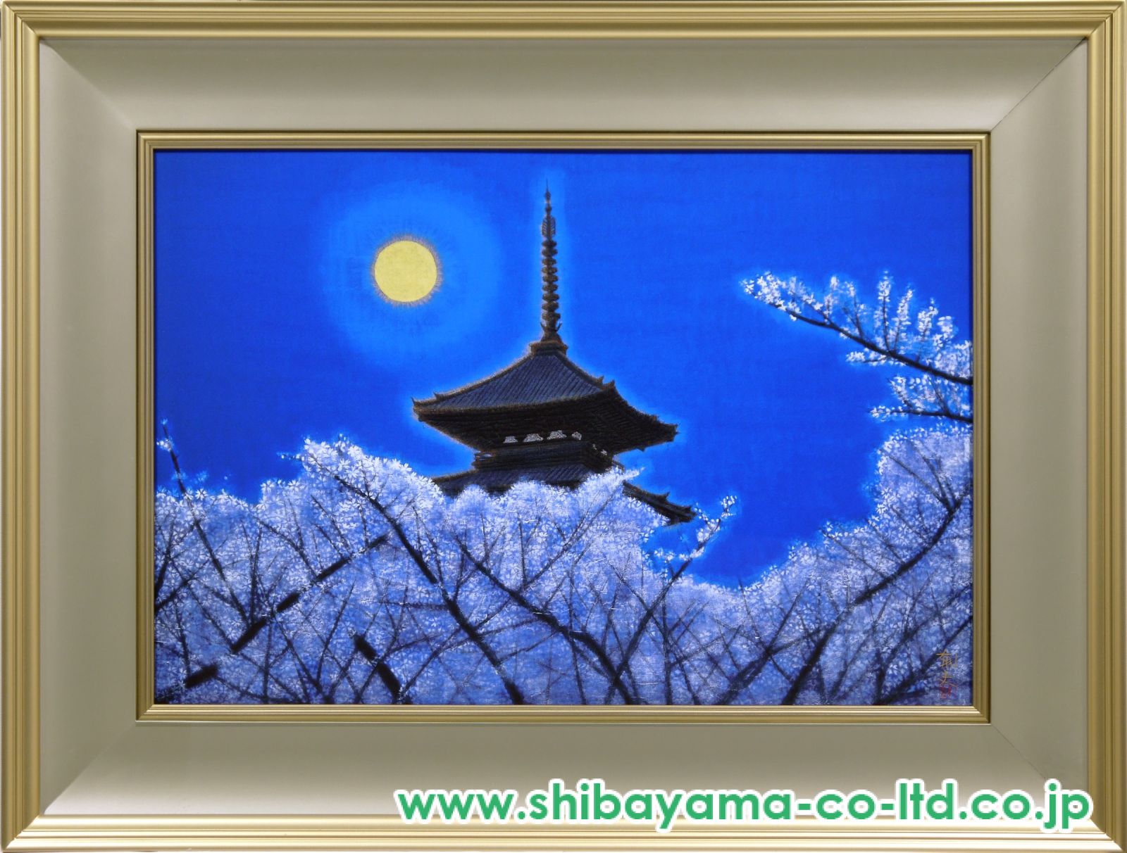 GV132★原画を飾る！！★師：平山郁夫★東京芸大卒★有名百貨店人気作家 GP119☆原画を飾る！！☆師：平山郁夫☆東京芸大卒☆有名百貨店