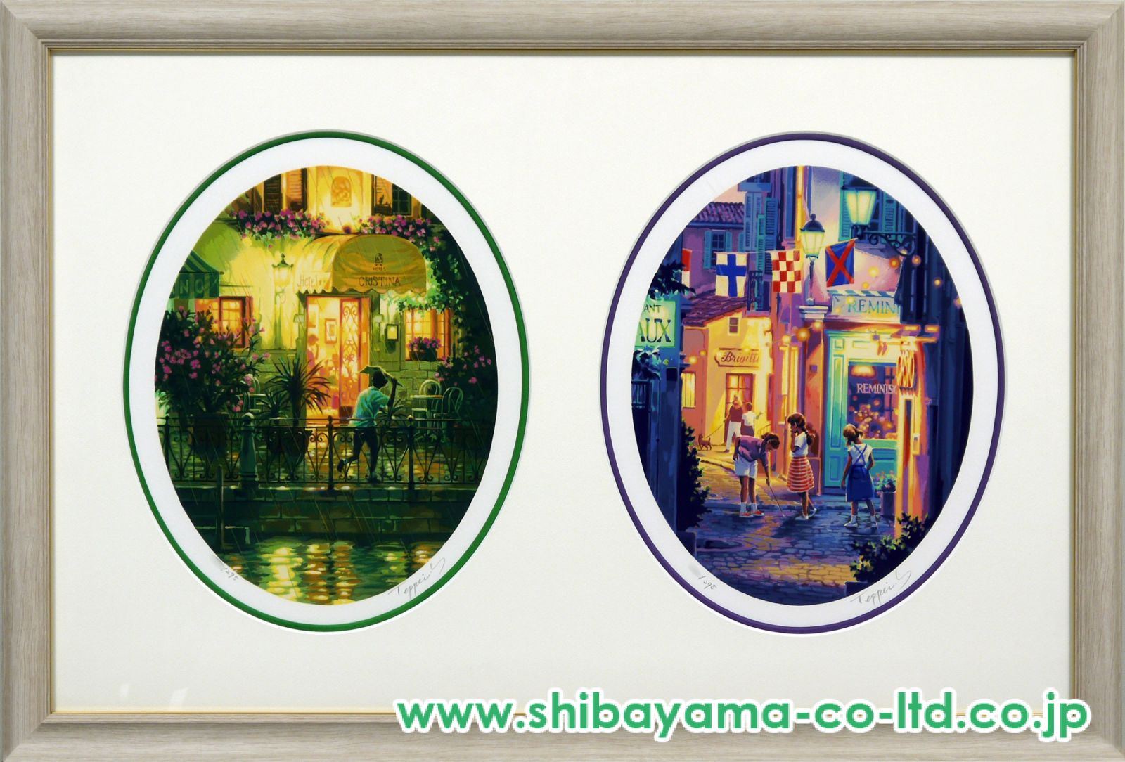 笹倉鉄平「Boys & Girls」シルクスクリーン :: 絵画買取・販売