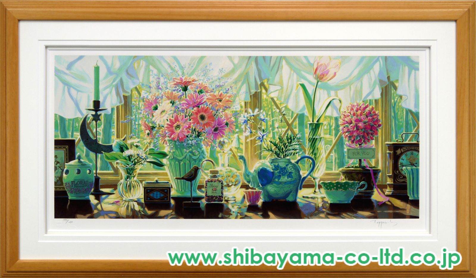 笹倉鉄平 【ルピ】 シルクスクリーン 笹倉鉄平「ルピ」1991年/シルクスクリーン/絵画販売