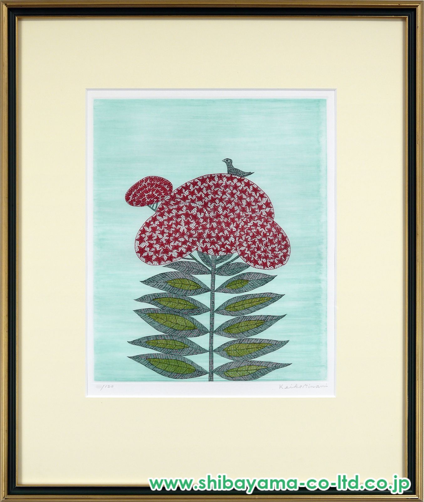 南桂子　版画　サイン　署名　限定 21045-minami-icon-1200.jpg