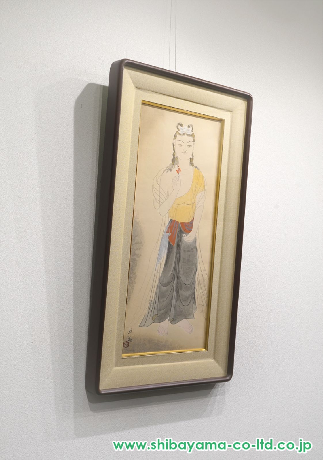 画 美術品/アンティーク 小倉遊亀「菩薩」木版画 :: 絵画買取・販売 - シバヤマ