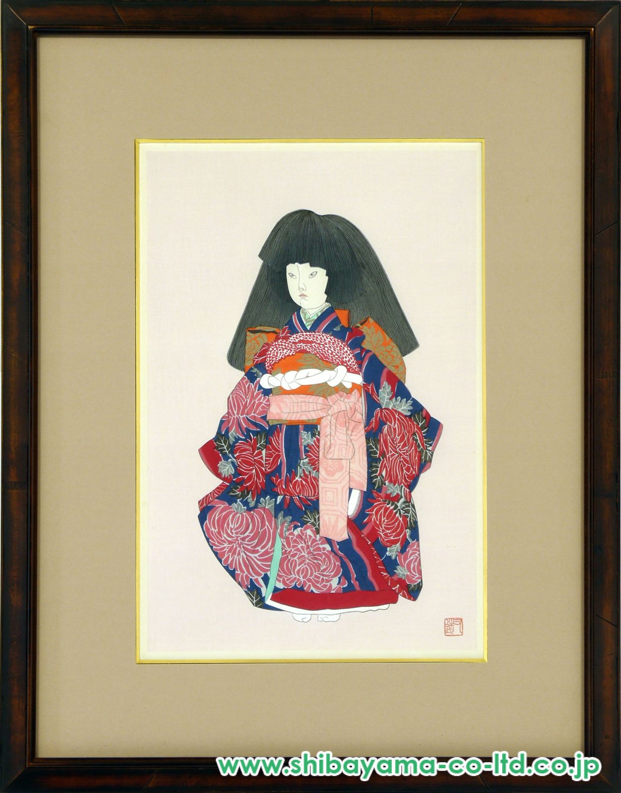 加山又造、【不二】、希少な大判額装用画集より、美品、日本人画家、新品額装付 Yahoo!オークション - 加山又造 【凍れる月光】 希少な額装用