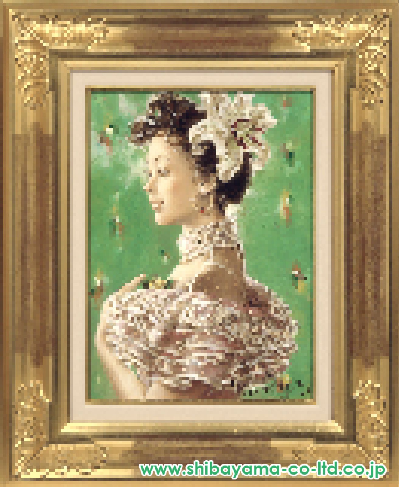 日高康志「装」油彩 4号 :: 絵画買取・販売 - シバヤマ