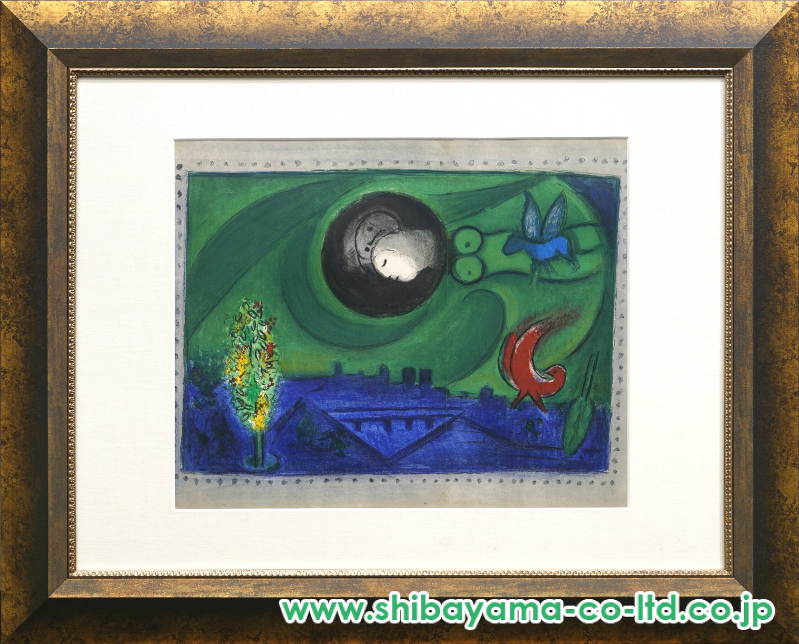 マルクシャガール霊感 シャガール 霊感 | 絵画など美術品の販売と買取 | 東京・銀座