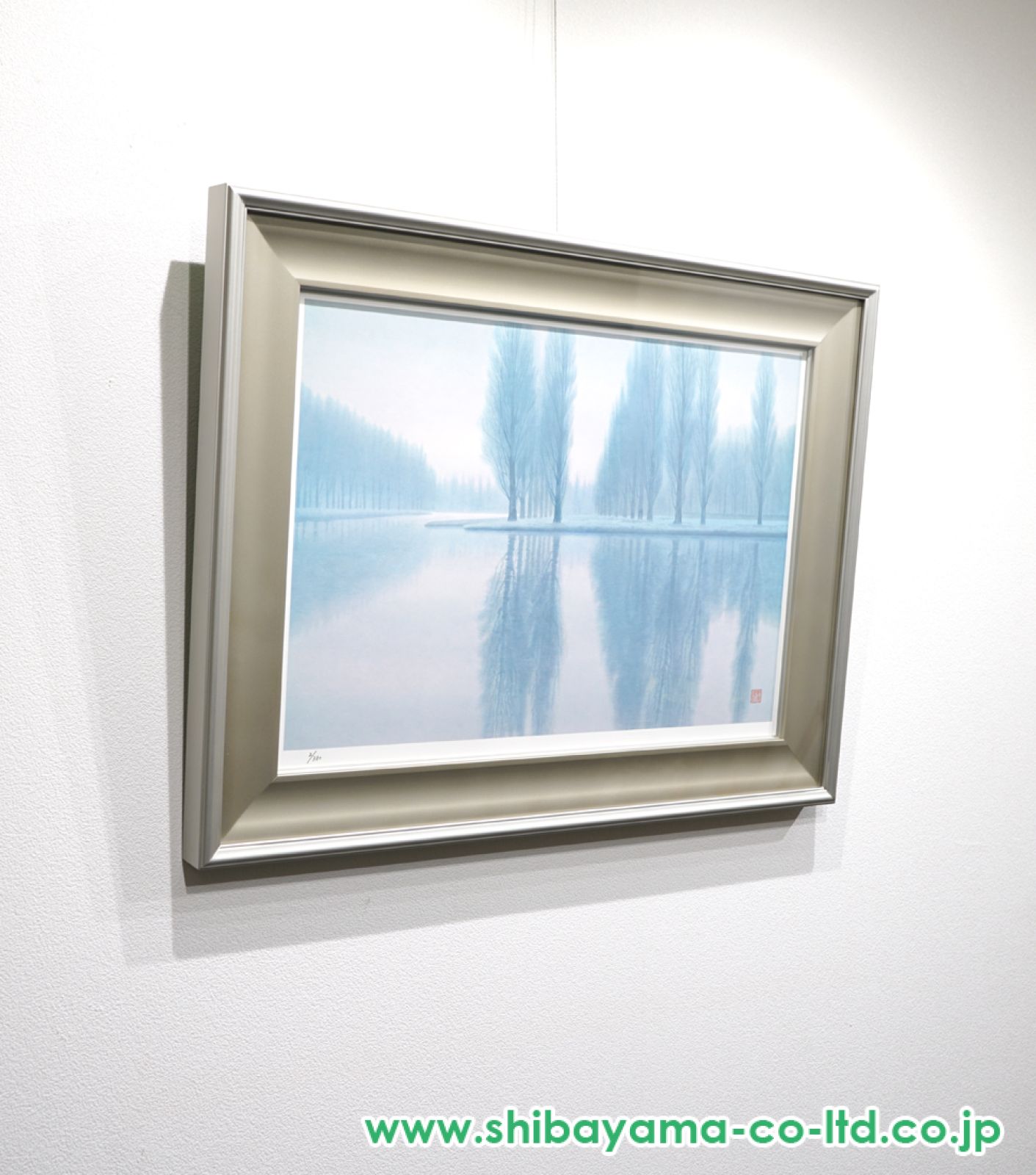 東山魁夷「静唱」リトグラフ＋新復刻画 :: 絵画買取・販売