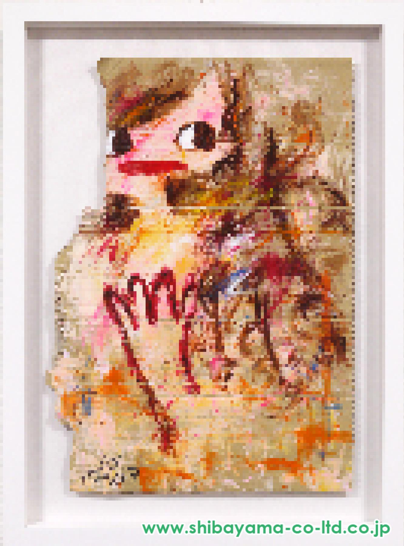 ロッカクアヤコ「Untitled」ボードにアクリル :: 絵画買取・販売