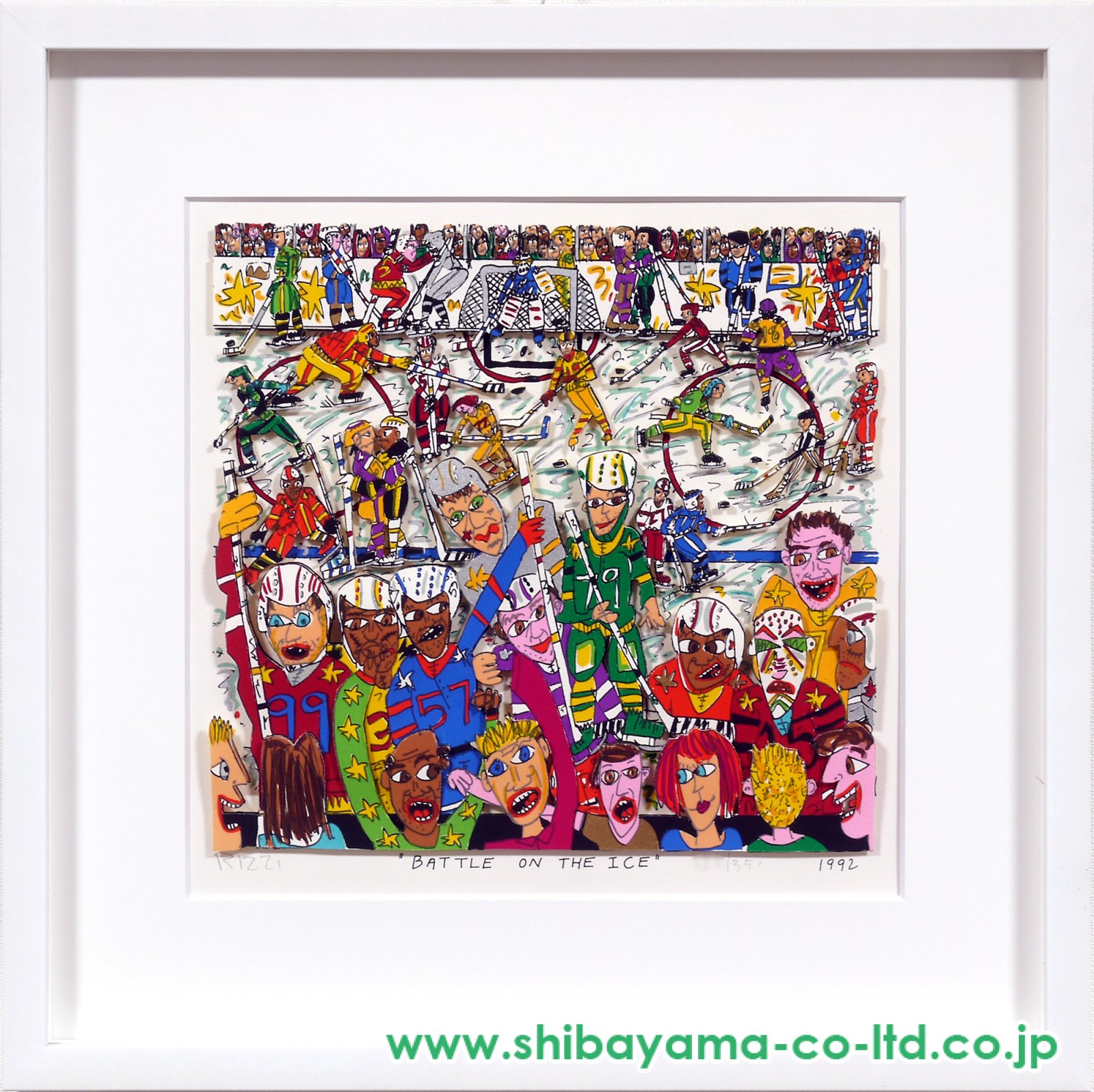 ジェームス・リジィ　シルクスクリーン/WAR GAMES ジェームス・リジィ シルクスクリーン/WAR GAMES - メルカリ