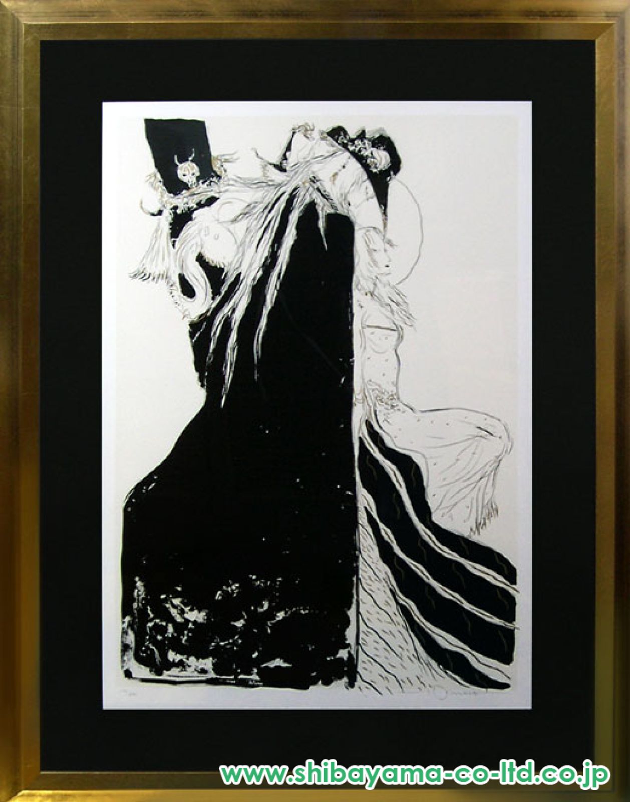 天野喜孝「白夜」リトグラフ :: 絵画買取・販売 - シバヤマ