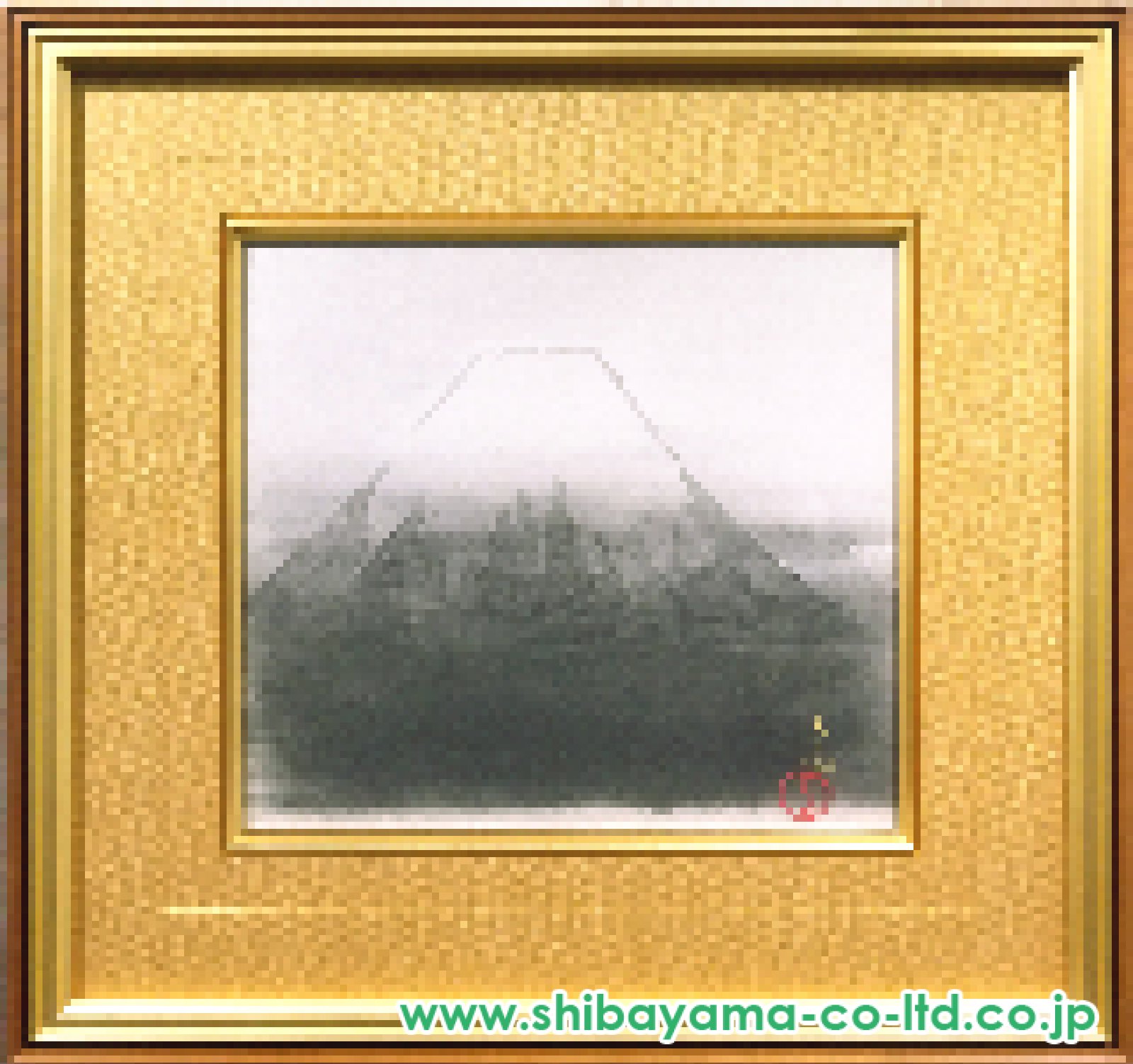 前田青邨「富士」日本画 :: 絵画買取・販売 - シバヤマ