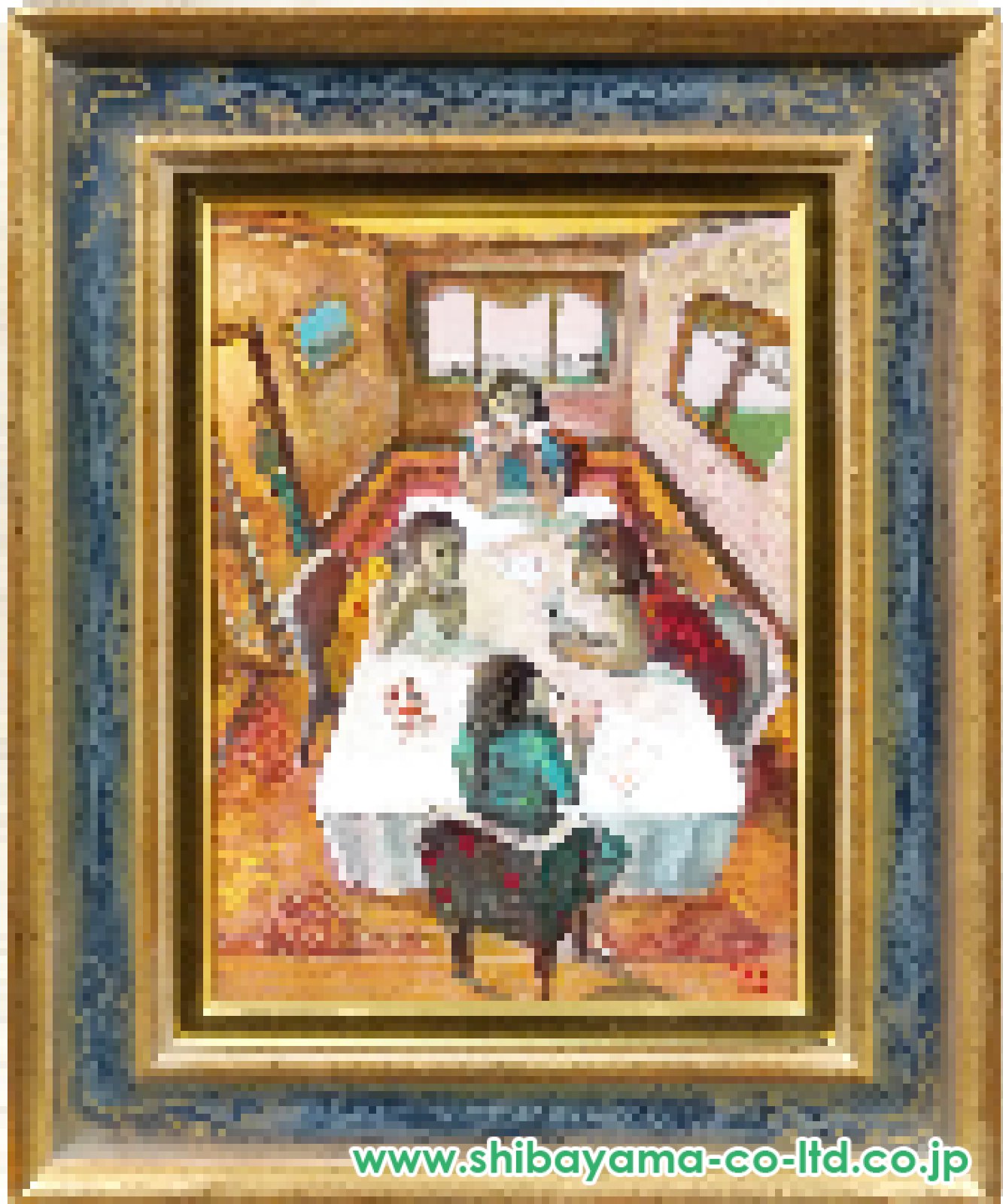 遠藤彰子「佳日」油彩 4号 :: 絵画買取・販売 - シバヤマ