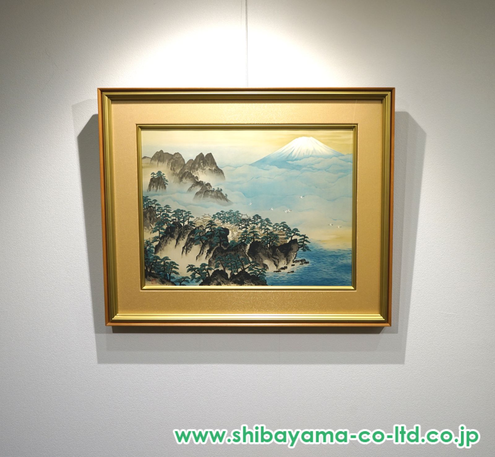 横山大観「蓬莱山」リトグラフ :: 絵画買取・販売 - シバヤマ