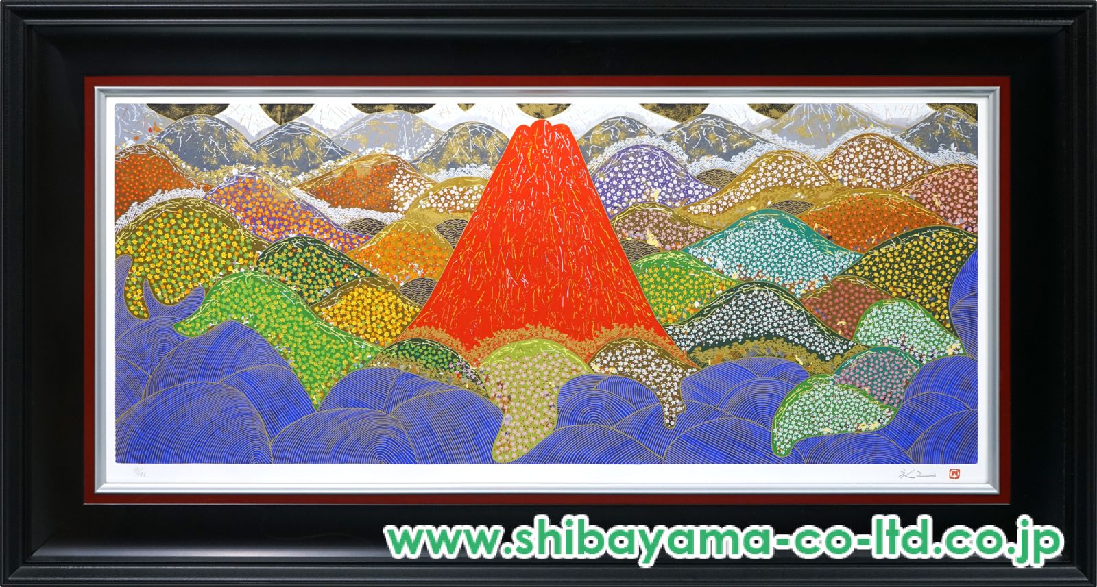 【平松礼二/日本画】富士山・縁起物　人気作家 平松礼二/日本画】富士山・縁起物 人気作家 - メルカリ