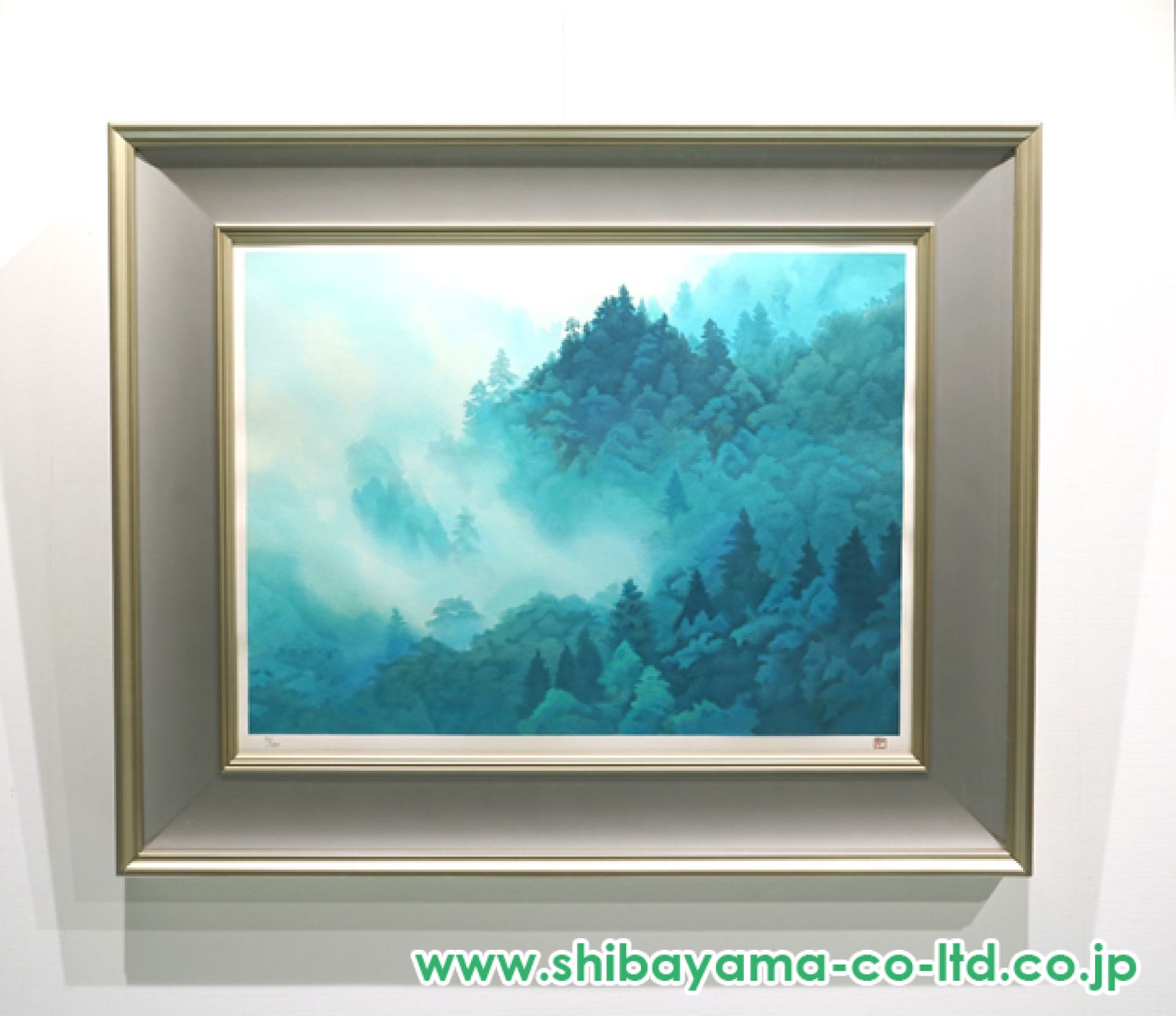 黄山白雲 東山魁夷 額縁 インテリア 照紅葉 | 商品紹介 | 美術品複製画販売サイト | 美術趣味 | 共同印刷