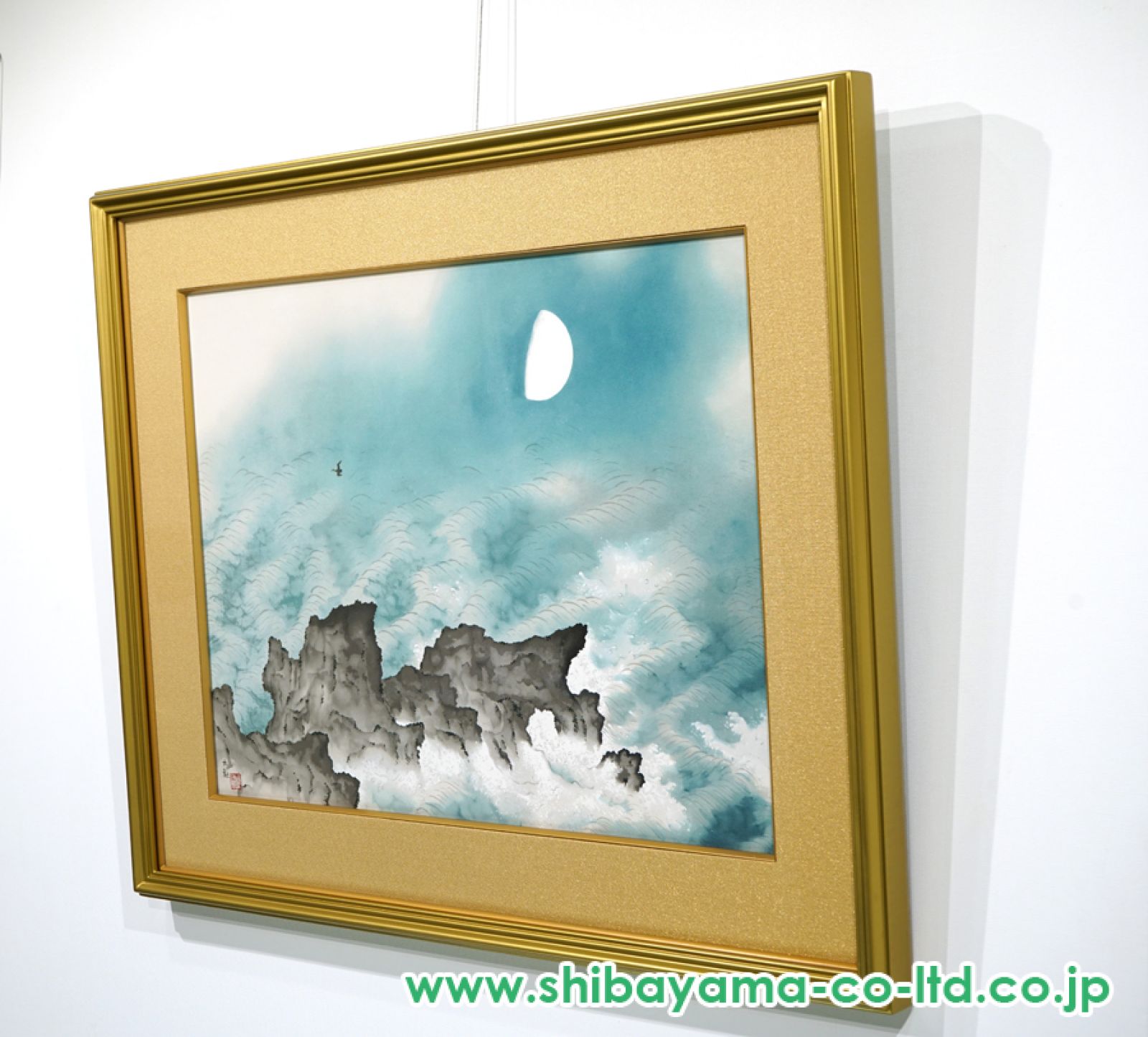 横山大観「海潮四題・夏」リトグラフ :: 絵画買取・販売 - シバヤマ