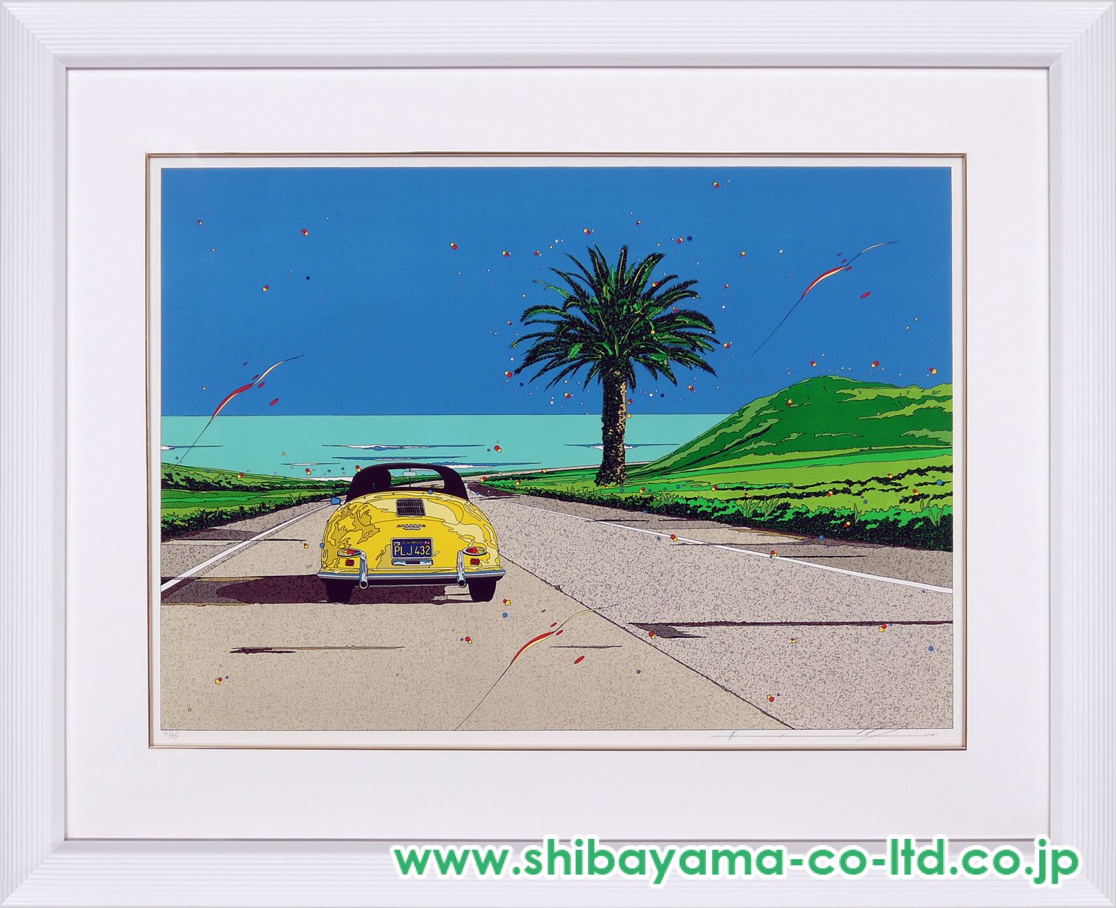 鈴木英人「COORS COLOR」リトグラフ :: 絵画買取・販売 - シバヤマ