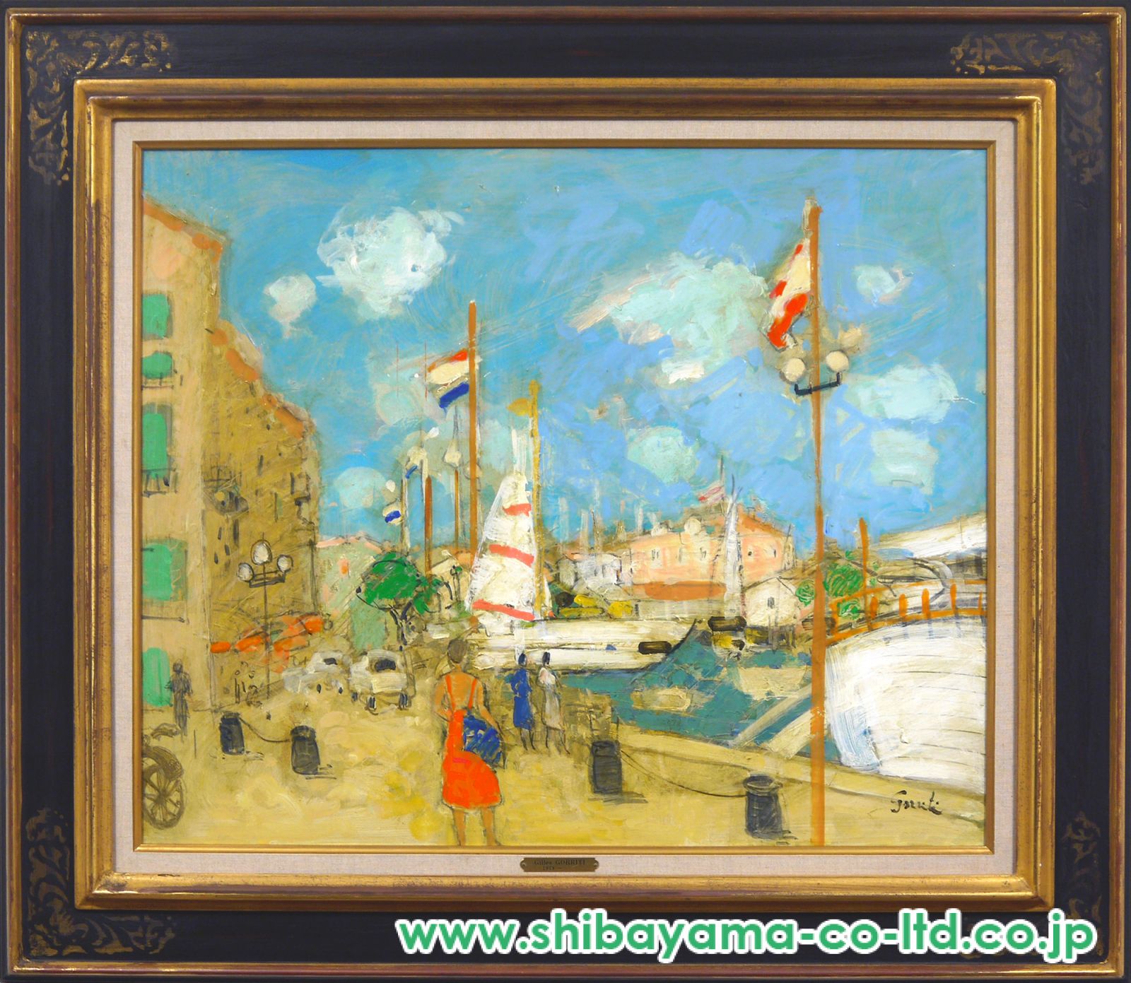 海外絵画油絵 gallery-uchida_y1-1509-j5